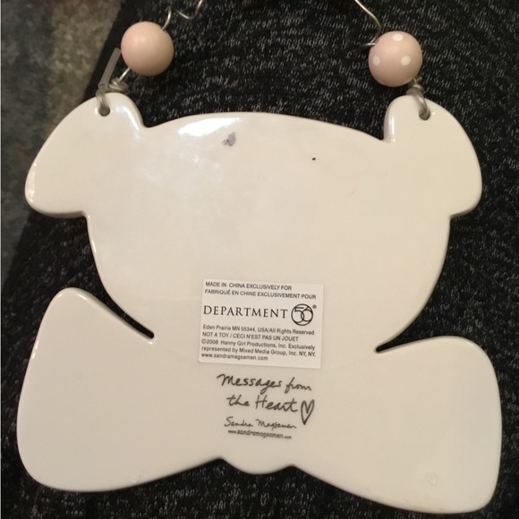 Department 56 Sandra Magsamen “I Love You Beary Much” Wall Hanging Plaque - Picture 2 of 4